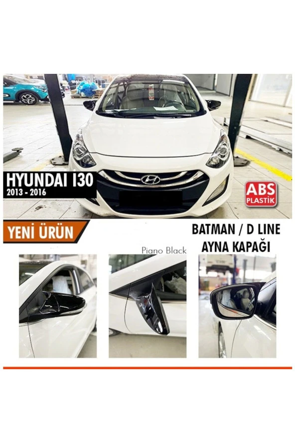 Hyundai I30 Ayna Kapağı Yarasa Ayna Kapağı 2013-2016 (pianoblack