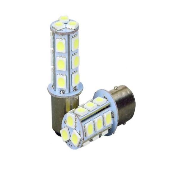 18 led fren lambasi şaşı tirnak çift duy - 3