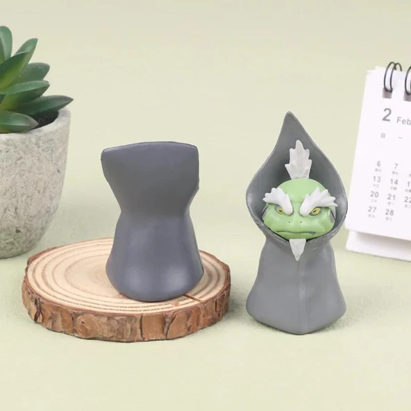 Anime Naruto Fukasaku and Shima 2 li Karakter Figür Oyuncak - 2