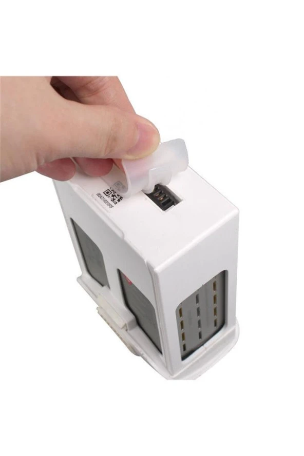 DJI Phantom 4/4PRO/ PR + Pil Kapağı Lipo Şarj Portu Koruma Toz Geçirmez Silikon Tapa - 5