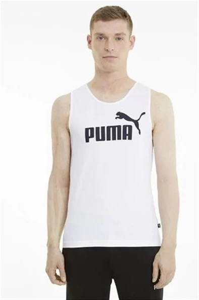 Puma Ess Tank Erkek Beyaz Sporcu Atleti 586670-02 - 3