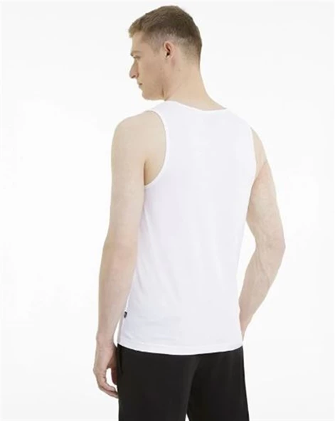 Puma Ess Tank Erkek Beyaz Sporcu Atleti 586670-02 - 4