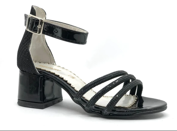 İremsu 1441 Kız Çocuk Abiye Taşlı Topuklu Ayakkabı - 2