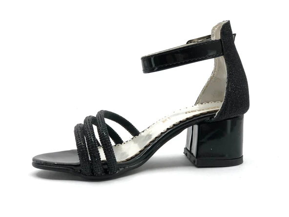 İremsu 1441 Kız Çocuk Abiye Taşlı Topuklu Ayakkabı - 9