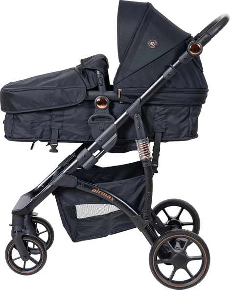 Sunny Baby Airmax Travel Bebek Arabası Siyah - 4