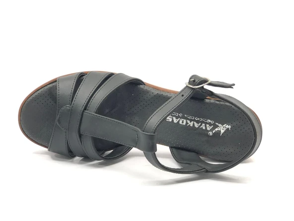 Ayakdaş 1040 Kadın Düz Taban Sandalet - Resim 11