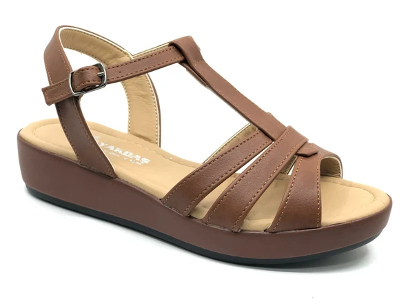 Ayakdaş 1040 Kadın Düz Taban Sandalet - Resim 3