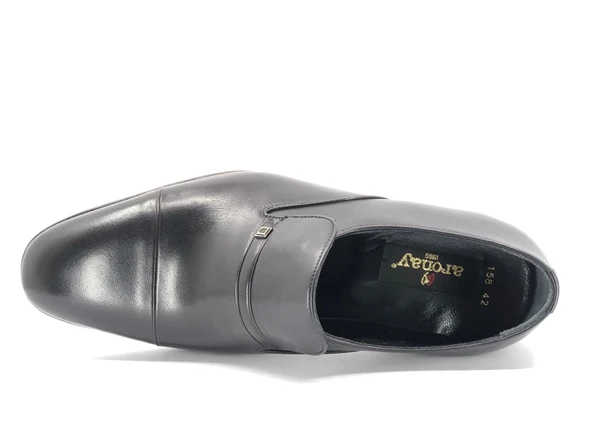 Aronay 158 Ayr Premium Gold El saraçlı Kösele %100 Hakiki Deri Erkek Klasik Ayakkabı - Resim 8