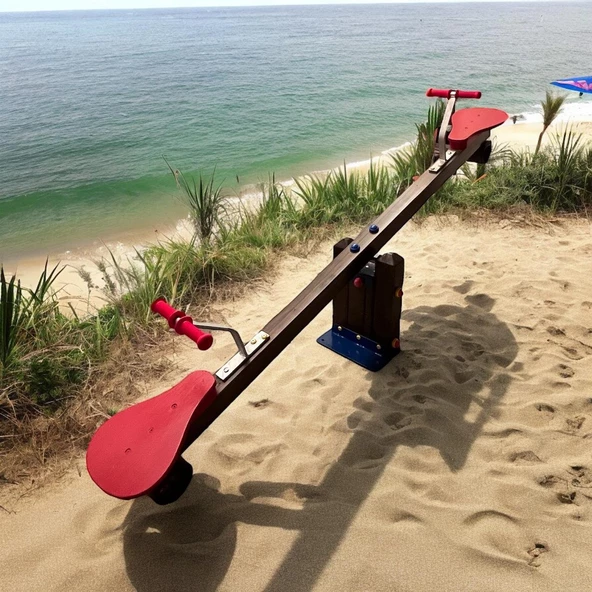 Ahşap Tahterevalli 230cm Meşe Renk ürün görseli 1