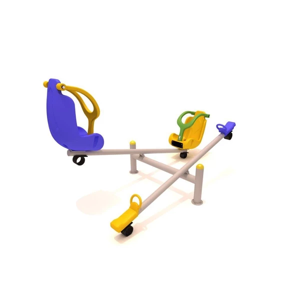 Dörtlü Tahterevalli – 2 Engelli Koltuklu, 2 Standart Oturaklı - 2