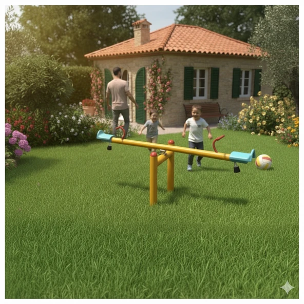 İkili Tahterevalli Metal, Klasik Model - Resim 2