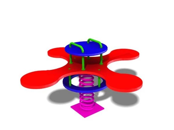 Kompakt Tahterevalli, 4 Kişilik Model - 4