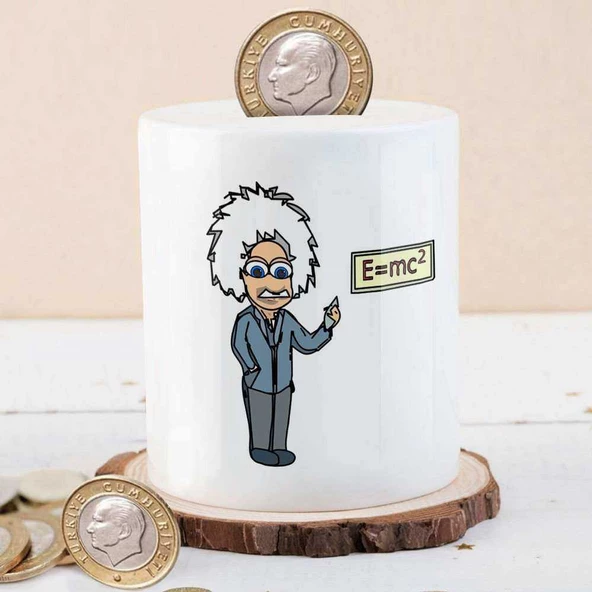 Einstein E=mc2 Para Birikim Kumbarası-KB457639