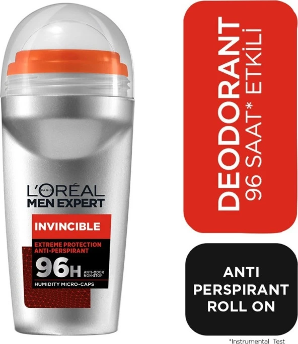 Loreal Paris Men Invincible Roll-On 50 Ml