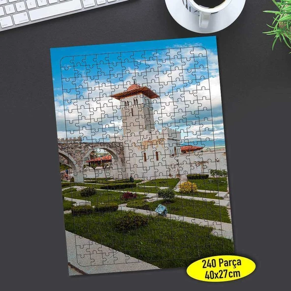 Gürcistan Rabati Kalesi 240 Parça Puzzle Yapboz-114299829
