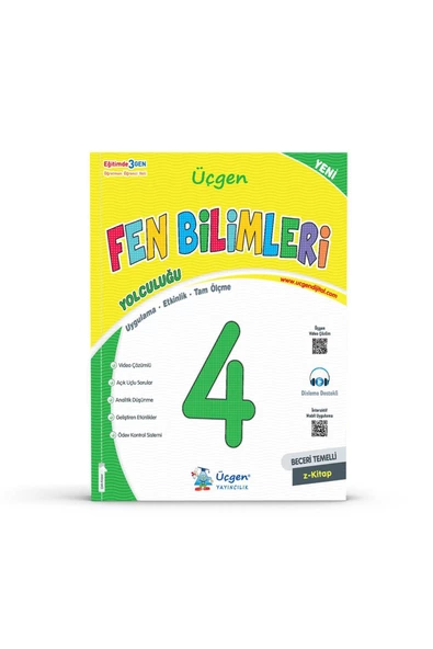 4.SINIF – BECERİ TEMELLİ İLKOKUL SETİ (Türkçe–Matematik–Fen–Hayat–Ölçme ve İzleme–Hafta Sonu) - Resim 4