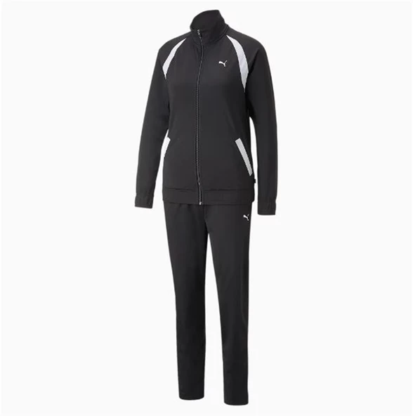 Puma Classic Tricot Suit Siyah Kadın Eşofman Takımı 675234 01 - 6