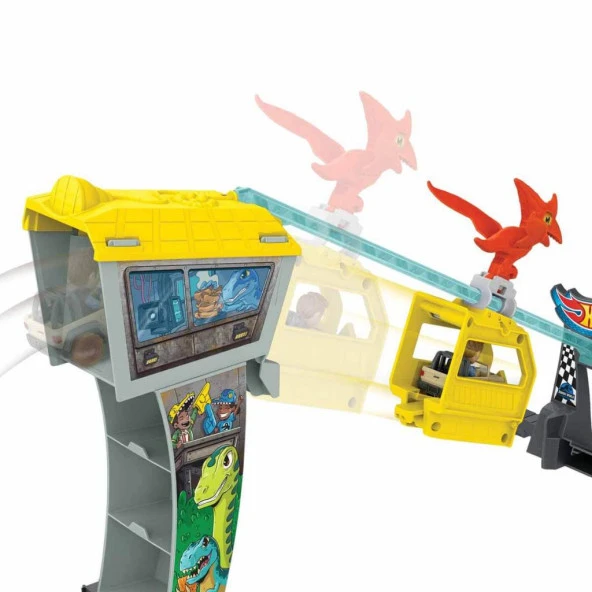 Hot Wheels Racerverse Jurassic Pist Seti HTP12 - 6