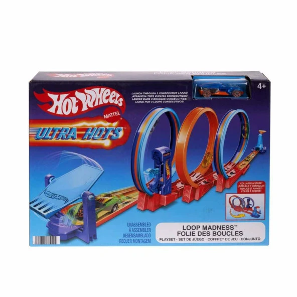 Hot Wheels Ultra Hots Çılgın Çember Yarışı Seti HPX93 - 3