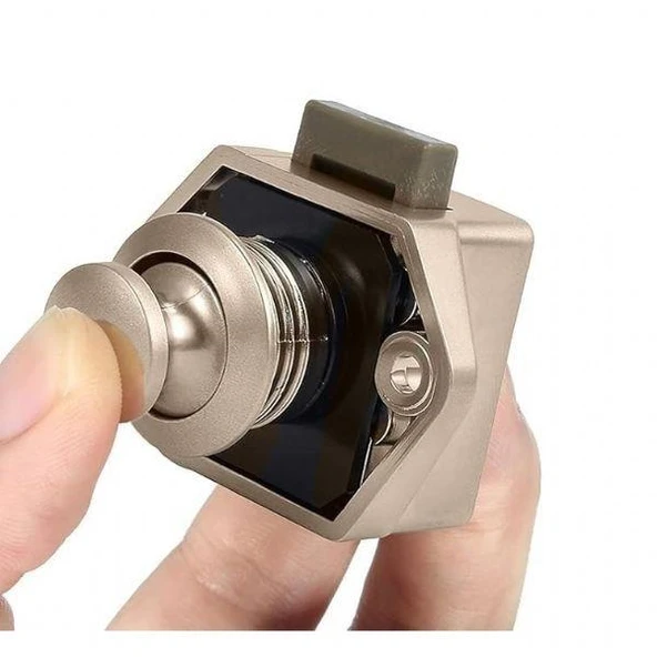 Marelli PUSH karavan ve tekneler için basmalı dolap ve çekmece kilidi - 6