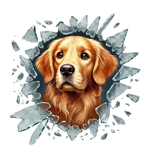 Periboia Fulcar Golden Araç Stickerı