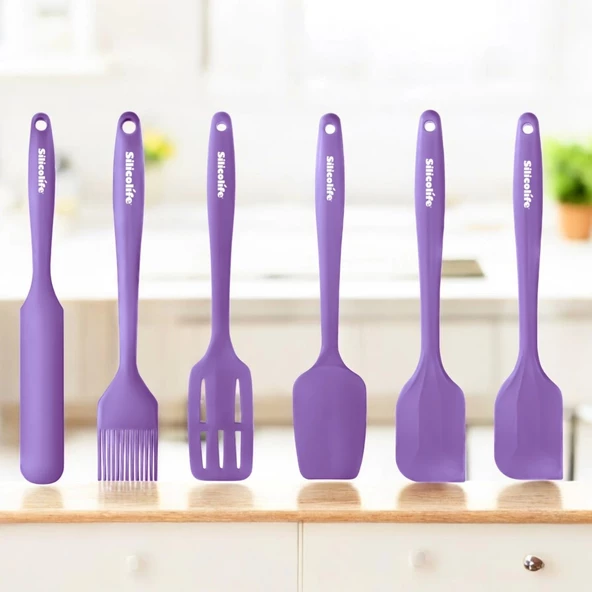 6 Lı Silikon Mutfak Servis Seti - 6