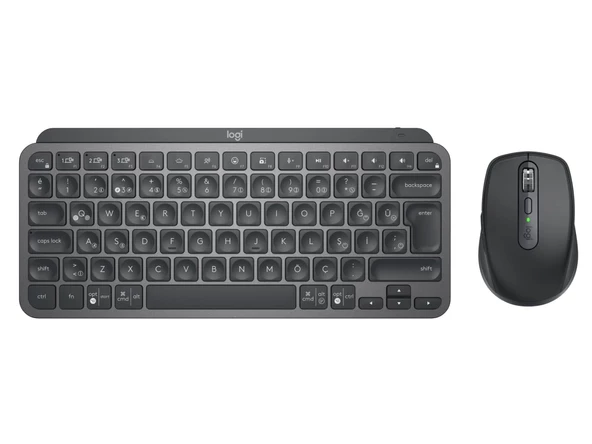 LOGİTECH MX KEYS MINI KURUMSAL KLAVYE VE MOUSE SETI SIYAH 920-011063 - 3