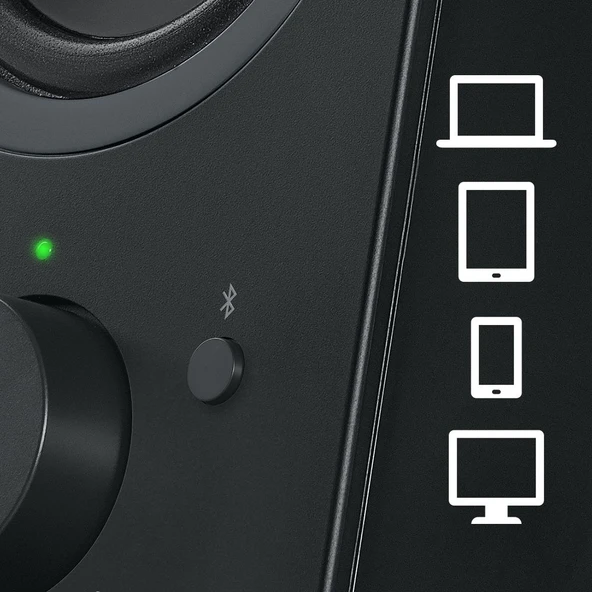 LOGİTECH Z207 10W SİYAH BLUETOOTH  980-001295 - Resim 6