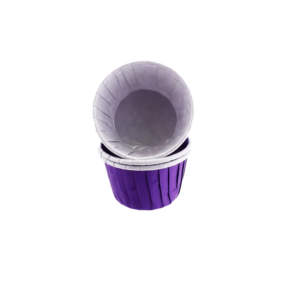 Cupcake Kalıbı Orta Boy Düz Renk  50*39 Mm (50 Adet)  Mor