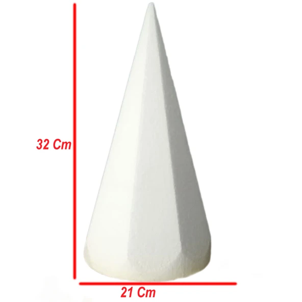 Strafor Büyük Boy Beze Kulesi 32 CM - 2