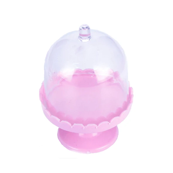 Kutu Cupcake Ayaklı Modeli  Yerli  (12 Adet)  Pembe