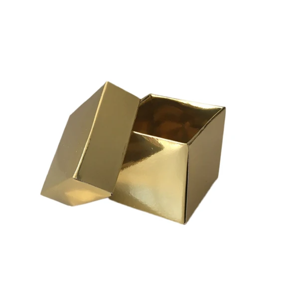 Komple Karton Kutu 5X5X5 CM (50 Adet)  Gold