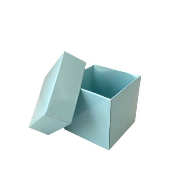 Komple Karton Kutu 5X5X5 CM (50 Adet)  Mavi