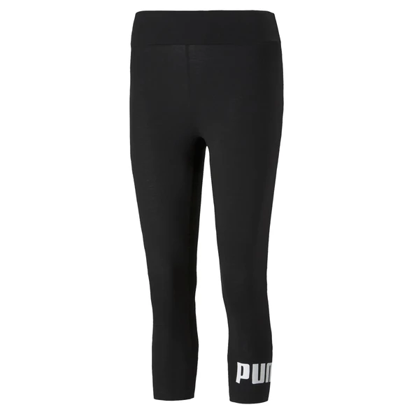 Puma 586828-01 Ess 3/4 Logo Leggings Kısa Günlük Kadın Tayt ürün görseli 1