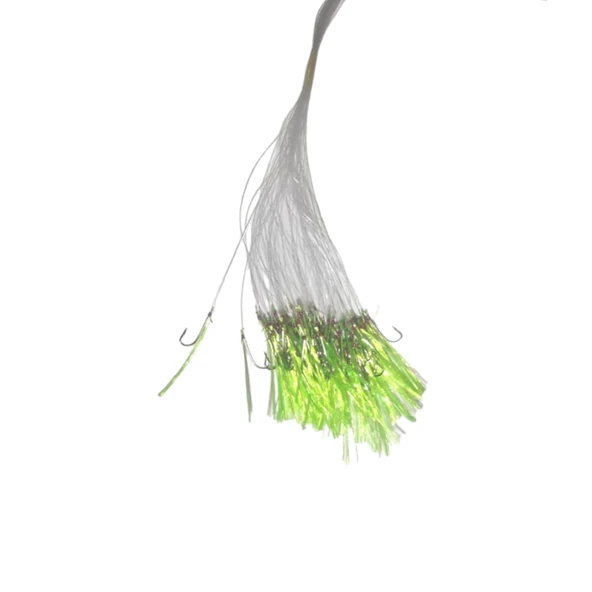 Avcı Market Fıstık Yeşil UV 100 lü Köstek 10 Numara Çapraz İğne 0.12 Misine ürün görseli 1