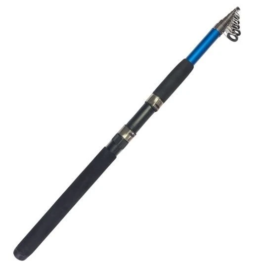 Powerex Blue Coastal 2,70m. 60-120gr. Atarlı Uzun Sap Teleskopik Olta Kamışı - 5