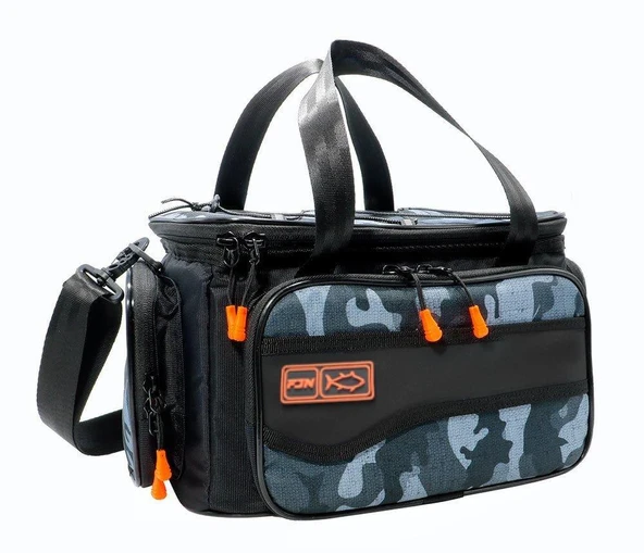 Fujin Black Camo Helper Bag Lrf Spin  Balıkçı Çantası