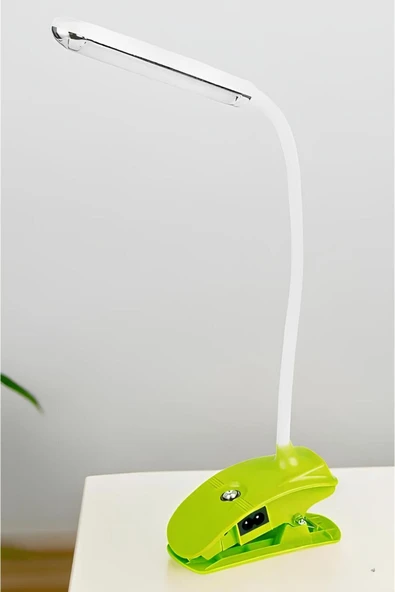 Şarjlı Masa ve Gece Lambası – 11 SMD LED, Akrobatik, Beyaz Işık, Ders Çalışma ve Kitap Okuma Lambası