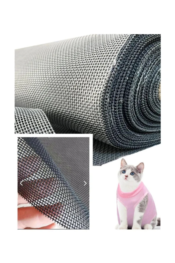 100cm X 220 Cm Menteşeli yırtılmaz kedi Kapı Sinekliği - 2