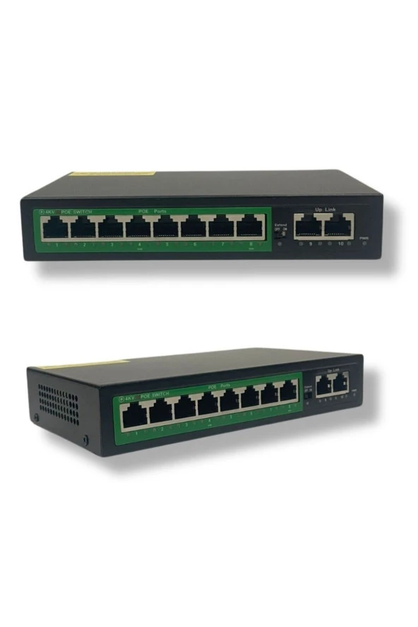 Poe Switch Pr-820 8 2 Port Smart