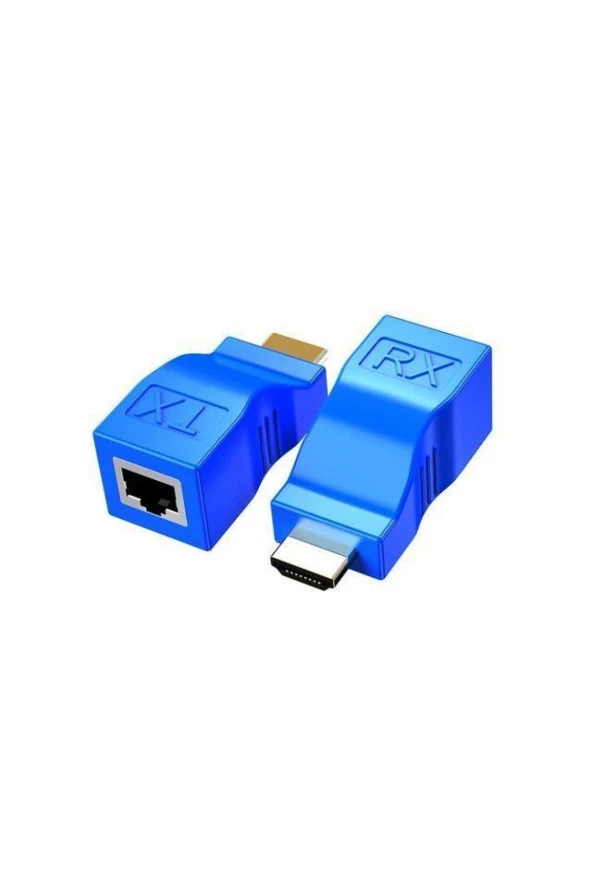 Hdmi Extender 25 Metre Uzatma Adaptörü Cat5 Cat6