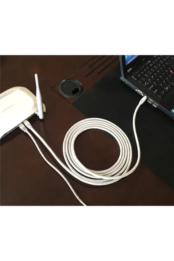 İnternet Bilgisayar Ağ Modem Kablosu Cat6 10gigabit/250mhz 25 m - 2