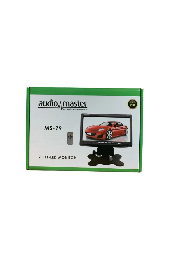 Mx-2017 7" Tft-led Araç Içi Geri Görüş Kamerası Uyumlu Monitör - 2