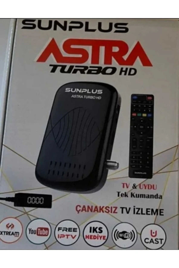 Sunplus Astra Turbo Hd Full Hd Çanaksız Uydu Alıcı - 2