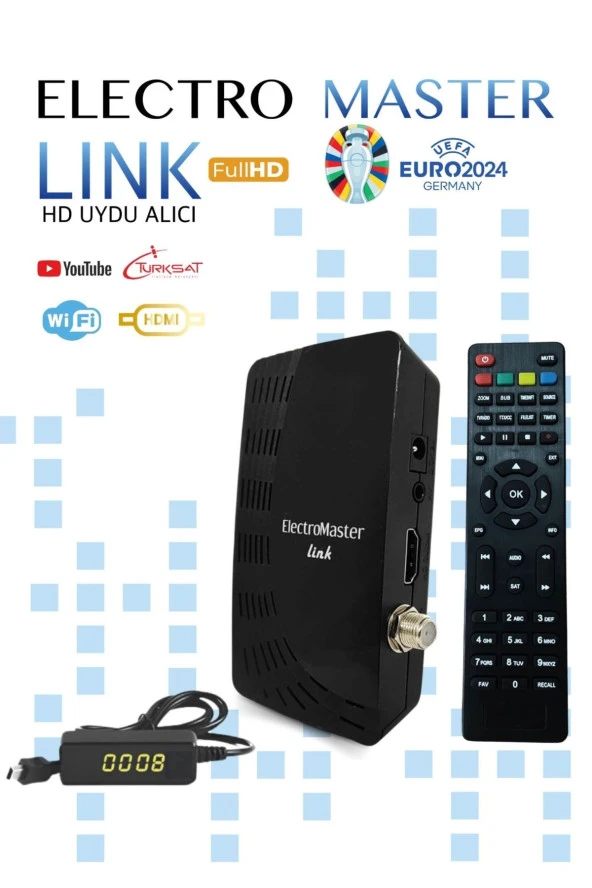 Link Mini Digital Hd Uydu Alıcısı 1080p