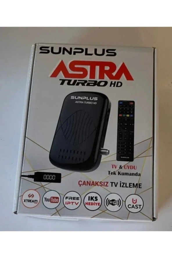 Sunplus Astra Turbo Hd Full Hd Çanaksız Uydu Alıcı - 3