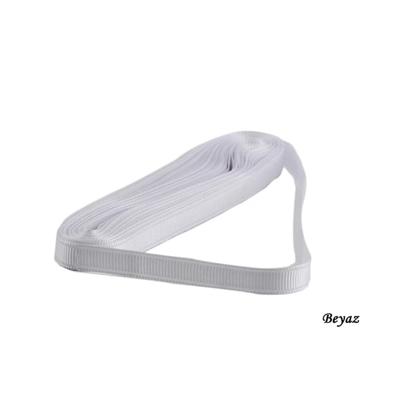 Grogren  Kurdele 1 Cm Yerli (10 Metre)  Beyaz