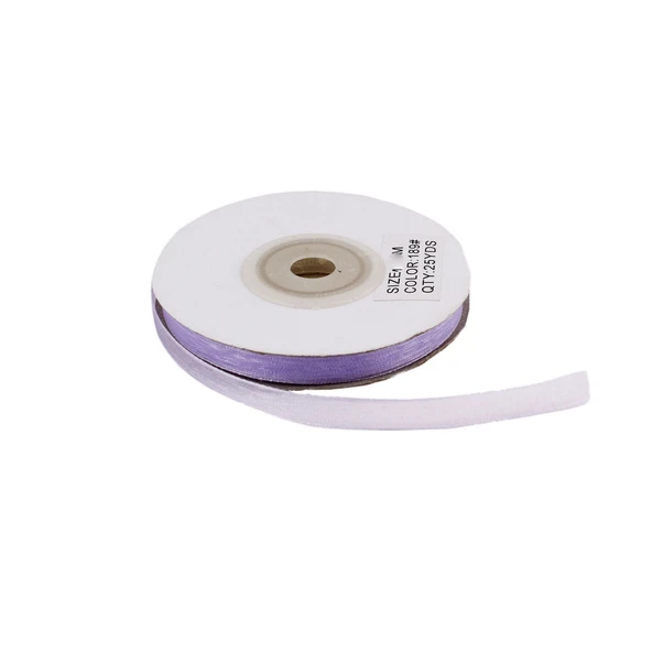 Organze Kurdele 6 MM (22 Metre)  Lila