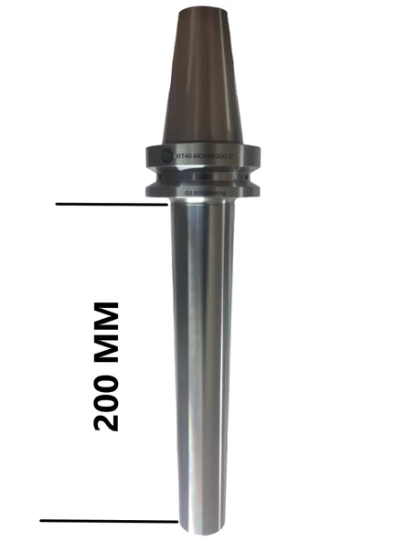 BBT40 MCA16 - 200 BOY VİDALI TUTUCU M16X200 BOY VİDALI TUTUCU 20.000 devir balans alınmıştır