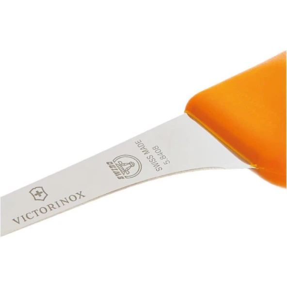 Victorinox 13cm Dar Ağız Swibo Sıyırma Bıçağı Sarı 5.8408.13 - 2